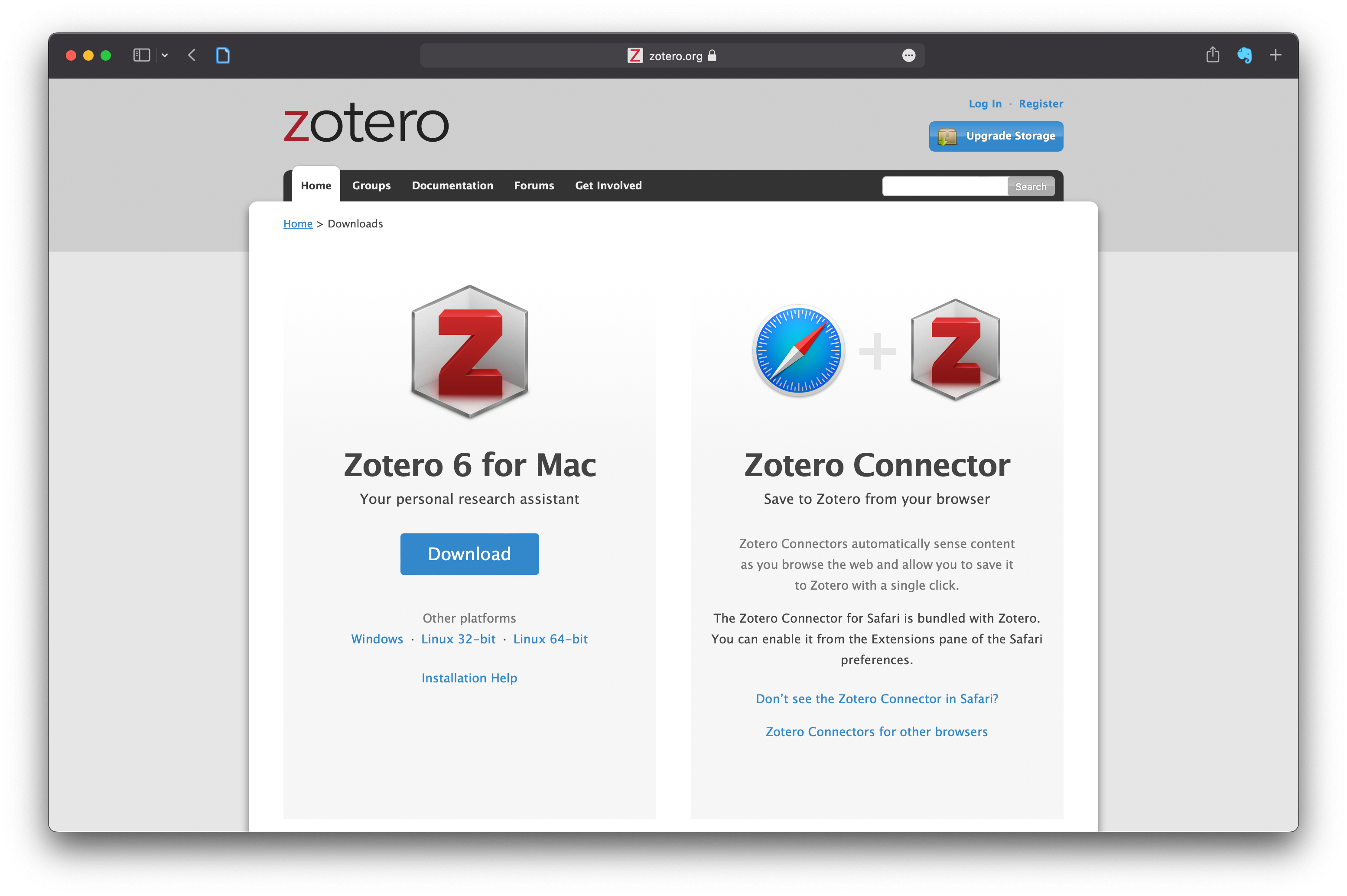 Zotero 6.0.27 download the new version for mac